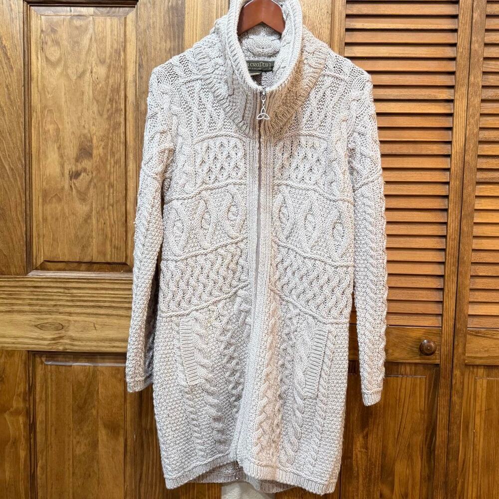Authentic irish made 100 merino